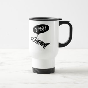 Mug De Voyage Poissons de serment - poissons morts drôles