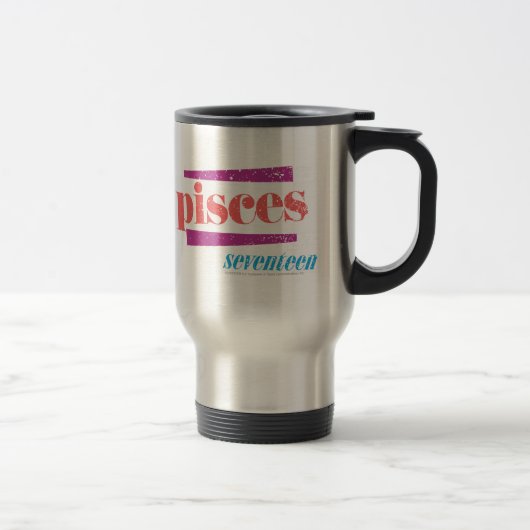 Mug De Voyage Poissons LtPink (Droit)