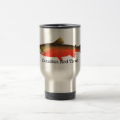 Mug De Voyage Poissons rouges canadiens de truite (Centre)