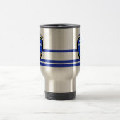 Mug De Voyage Police servant fièrement (Centre)