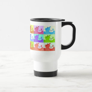 Mug De Voyage Pomme Pop Art