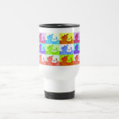 Mug De Voyage Pomme Pop Art (Centre)