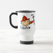 Mug De Voyage Pompier (Gauche)