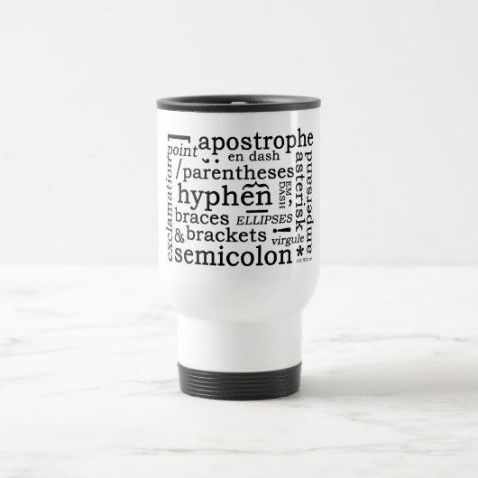 Mug De Voyage Ponctuation (Centre)