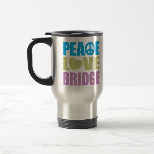 Mug De Voyage Pont d'amour de paix (Gauche)