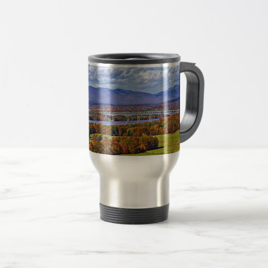 Mug De Voyage Pont Rhinecliff à l'automne (Devant droit)
