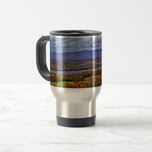 Mug De Voyage Pont Rhinecliff à l'automne (Devant gauche)