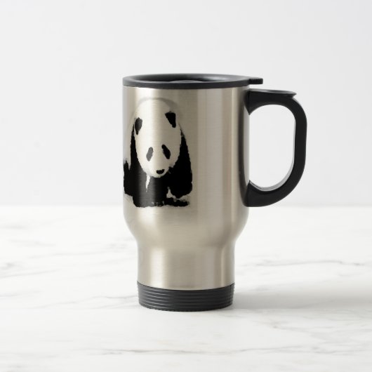 Mug De Voyage Pop Art Baby Panda (Droit)
