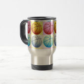 Mug De Voyage Pop Art Basket (Devant gauche)