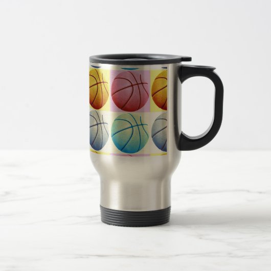 Mug De Voyage Pop Art Basket (Droit)