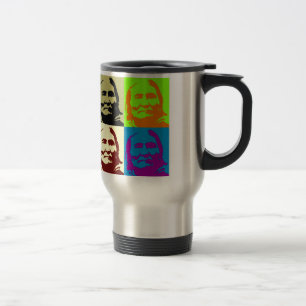 Mug De Voyage Pop Art Freedom Fighter Geronimo