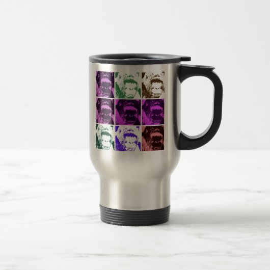 Mug De Voyage Pop Art Gorillas (Droit)