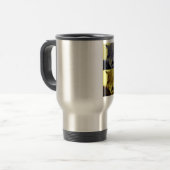 Mug De Voyage Pop Art Grey Wolf (Devant gauche)
