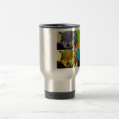 Mug De Voyage Pop Art Grey Wolf (Centre)