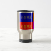 Mug De Voyage Pop Art Love (Centre)