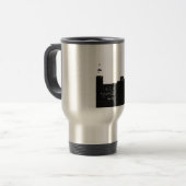 Mug De Voyage Pop Art New York Silhouette (Devant gauche)