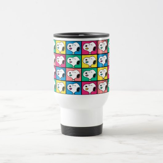 Mug De Voyage Pop Art Snoopy Lips | Mod pour vous Motif (Centre)