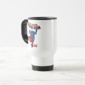 Mug De Voyage Pop Spider-Man avec logo (Devant gauche)