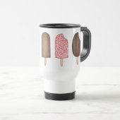 Mug De Voyage Popsicles de crème glacée Fudgesicle Eclair (Devant droit)