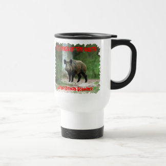 Mug De Voyage Porcs sauvages des sud, Richard Schamber auteur