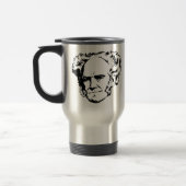 Mug De Voyage Portrait d'Arthur Schopenhauer (Gauche)