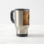 Mug De Voyage Portrait de Bald Eagle (Devant gauche)