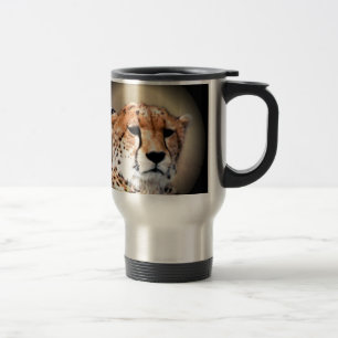 Mug De Voyage Portrait de guépard au clair de lune : la grâce de