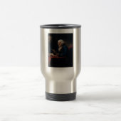 Mug De Voyage Portrait de pouce, Benjamin Franklin Père fondateu (Centre)