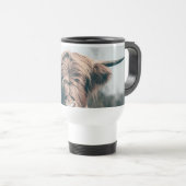 Mug De Voyage Portrait de vache Highland (Devant droit)