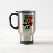 Mug De Voyage Portugal Football Panda (Gauche)