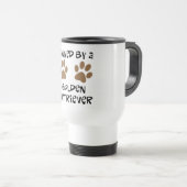 Mug De Voyage Possédé par un golden retriever (Devant droit)