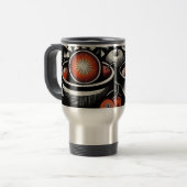 Mug De Voyage Poterie géométrique (Devant gauche)