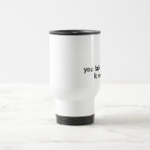 Mug De Voyage Poulet drôle d'attitude - vous talkin à moi ? (Centre)