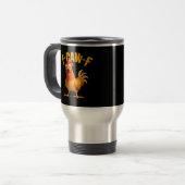 Mug De Voyage Poulet F-Caw-F Classique Cool Unique (Devant gauche)