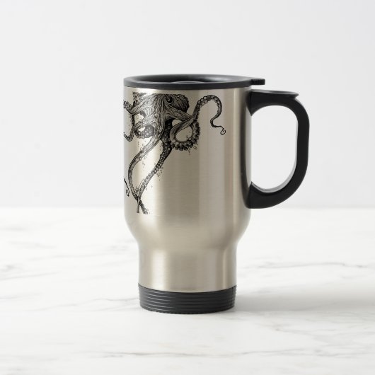 Mug De Voyage Poulpe (Droit)