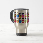 Mug De Voyage Poupée de Babushka (Devant gauche)