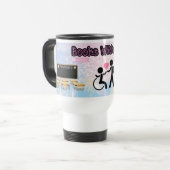 Mug de voyage pour café avec Brie (Devant gauche)