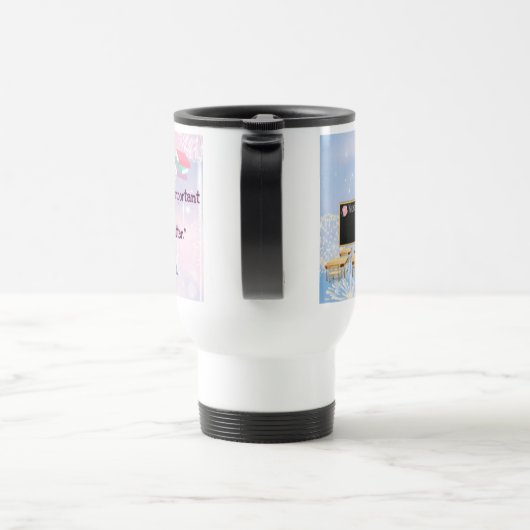 Mug de voyage pour café avec Brie (Poignée)