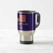 MUG DE VOYAGE POUR CAFE DU PRÉSIDENT DONALD TRUMP (Devant droit)