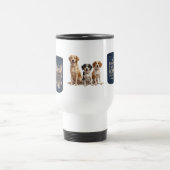 Mug de voyage pour chien de taureau français - (Centre)