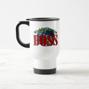 Mug de voyage pour le meilleur patron du monde