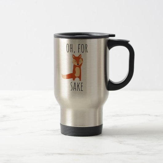 Mug De Voyage Pour le saké renard (Droit)