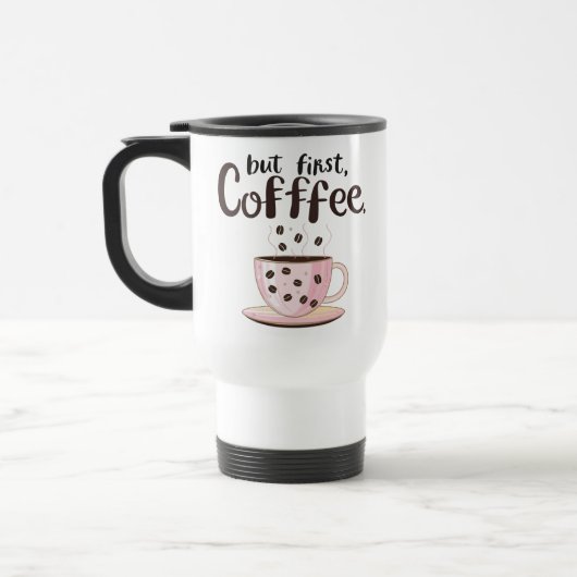 Mug de voyage pour les amateurs de café (Gauche)