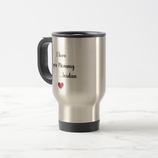 Mug De Voyage Pour maman (Devant gauche)
