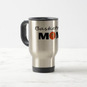 Mug de voyage pour maman de basketteur (Devant gauche)