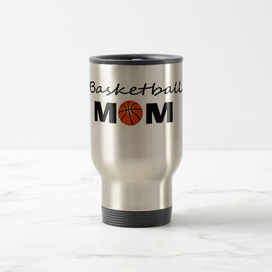 Mug de voyage pour maman de basketteur (Centre)