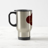 Mug de voyage pour mariée moderne Vaisselle de mar (Gauche)