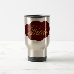 Mug de voyage pour mariée moderne Vaisselle de mar