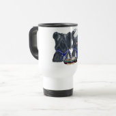 Mug de voyage pour marins Skye Terrier (Devant gauche)