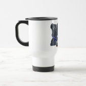 Mug de voyage pour marins Skye Terrier (Gauche)